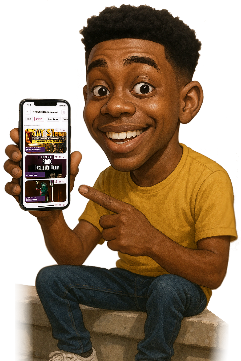 Bibe App Discovery Screen
